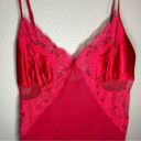 Victoria's Secret Victoria’s Secret red silk lingerie sequin lace slip dress women’s size XS Photo 1