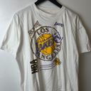 Nba Los Angeles Lakers Graphic Tee Vintage 90s White Large L T Shirt Photo 3