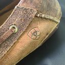 Ariat  Loafer Caldwell Tigerseye Womens Size 9 Slip On Moccasins Brown Leather Photo 1