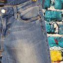 White House | Black Market WHBM Girlfriend Light Wash Distressed Denim Jeans Size 4 Photo 3