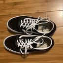 Vans  Old Skool Platform Black/White Lace Up Sneakers Women’s Size 9 Photo 2