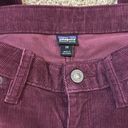 Patagonia  Women's Everyday Corduroy Pants Organic Size 28 / 6 burgundy red Photo 2