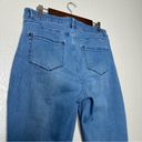 J.Jill  Women's Denim High Rise Slim Ankle Pintuck Jeans Light Wash Cotton 12T Photo 5