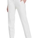 DKNY  Foundation Slim Ankle Pants in Ivory Size 6 NWT Photo 0