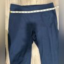 Tommy Hilfiger  Women's Cropped Leggings Side Zip Pockets Navy Size M Photo 5