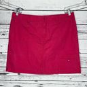 Krass&co G.H. Bass &  NWT Size 16 Pink 100% Cotton Cargo Utility Skirt Photo 0