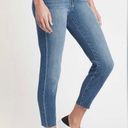 L'Agence L’Agence Women Light Blue Jeans Size 25 Pre-Owned Raw Hem Photo 3