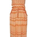 Bobeau  orange trimmed maxi dress with pockets size XS Photo 0