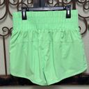 Joy Lab green high waisted pull on athletic shorts Photo 4