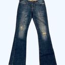 Rock & Republic Boot Cut Ripped Embellished Jeans Stud Pocket 4 Photo 0