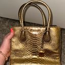 Michael Kors Medium Embossed Mercer Tote Photo 0