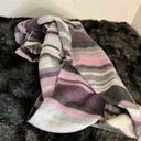 V. Fraas Plaid striped infinity scarf acrylic cashmink  Photo 0