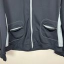 Alo Yoga Alo Track Jacket Womens XXL Black Full Zip Up Coolfit‎ Colorblock Pockets Active Photo 3