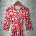 J. McLaughlin  Brynn Geometric Print Dress Catalina Cloth Size XS Photo 8