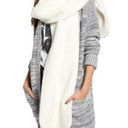 Treasure & Bond NWT  Faux Shearling Stole Long Scarf Cream Color ~ Photo 0