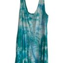 Krass&co Dharma Trading  Tie Dye Tunic Mini Dress Cover Up Size L 100% cotton Jersey Photo 2