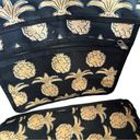 Simply Southern  Black Gold Pineapple Canvas Large Zippered Tote Photo 7