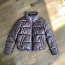 Sebby collection reddish purple puffer jacket Photo 0