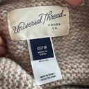 Universal Threads UNIVERSAL THREAD | Tan Poncho Knit Sweater Sz OSFM Photo 6