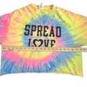 Gildan  Crew Neck Crop Top, T-Shirt Pullover Tie Dye Cozycore Top Womens Sz M Photo 4