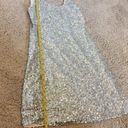 Alythea  silver sequined mini dress size medium Photo 44