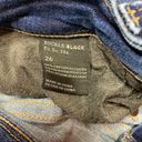 Buckle  Black distressed blue jean shorts fit 256 size 26 Photo 5