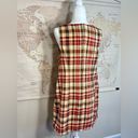 Faded Glory  Authentic Vintage 90s 100% Cotton Plaid Mini Dress with Zip Up Back Photo 1