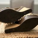 Bucco Alamea Woven Cream Wedge Sandal Heels Size 7 Photo 9