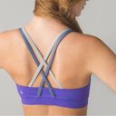 Lululemon  Women’s Purple Strappy Energy Sports Bra 10 Photo 1