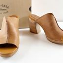 Kork-Ease  Harlin Platform Leather Slide Heel Sandals Brown 7 Photo 10