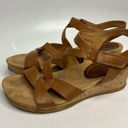 Baretraps  Freesia wedge Sandals brown faux leather size 10 Photo 3