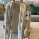 Lounge Fly NEW Disney's  50th Anniversary Cinderella's Castle White Gold Backpack Photo 3