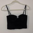 ASTR black Crop Top Photo 0