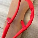 Everlane  9 Red Strappy Sandals Photo 1