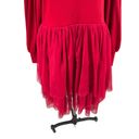 Krass&co Ivy City . Short Cosette Dress in Red Tulle Plus Size 2X Photo 4