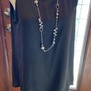 Karen Kane  Sleeveless Double layer Black Dress size Small Photo 5