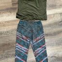 prAna  Roxanne Leggings and Tank Set Size S/M Photo 0