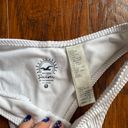 Hollister White Ribbed Bikini Bottoms Photo 2