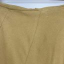 st. john's bay Vintage  Tan Faux Suede Chamois Maxi Skirt Western Boho Womens 6 M Photo 3