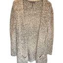 Halston Heritage  Fuzzy Alpaca Blend Duster Cardigan Sweater - size Small Photo 0