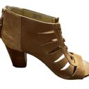 Michael Kors  Elsie Cutout Lace Up Bootie Size 8M Photo 2