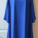 Apt. 9  Blue Flare Sleeve Dress Size 14 Photo 0