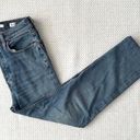 RE/DONE  The 70s Ultra High Rise Stove Pipe Denim Jeans 27 Medium 3 Blue Wash Photo 0