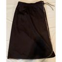 Gucci New VTG 70's  42 US 4 6 100% Cashmere Skirt Leather Midi Faux Wrap Full Photo 1