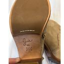 Joie New  Tan Suede Mathilde Ankle Boots with Western Fringe, Sz39 Photo 7