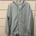 Brandy Melville  Blue Crystal Hoodie Photo 1