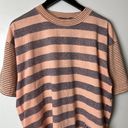 Vintage Todays News Ocean Cargo T Shirt 80s 90s Multicolor Large L Striped Tee White Photo 9