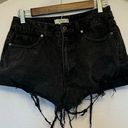 Forever 21  cut off black denim shorts size 29 Photo 0