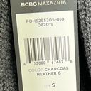 BCBGMAXAZRIA  Charcoal Rib Knit Crew Neck Sweater, Size S Photo 7