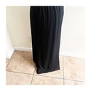 White House | Black Market  Black Cocktail Party Maxi Dress Size 4 Cross Back Photo 10